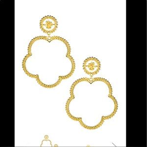 Never worn LISI LERCH Bobbi earrings - gold